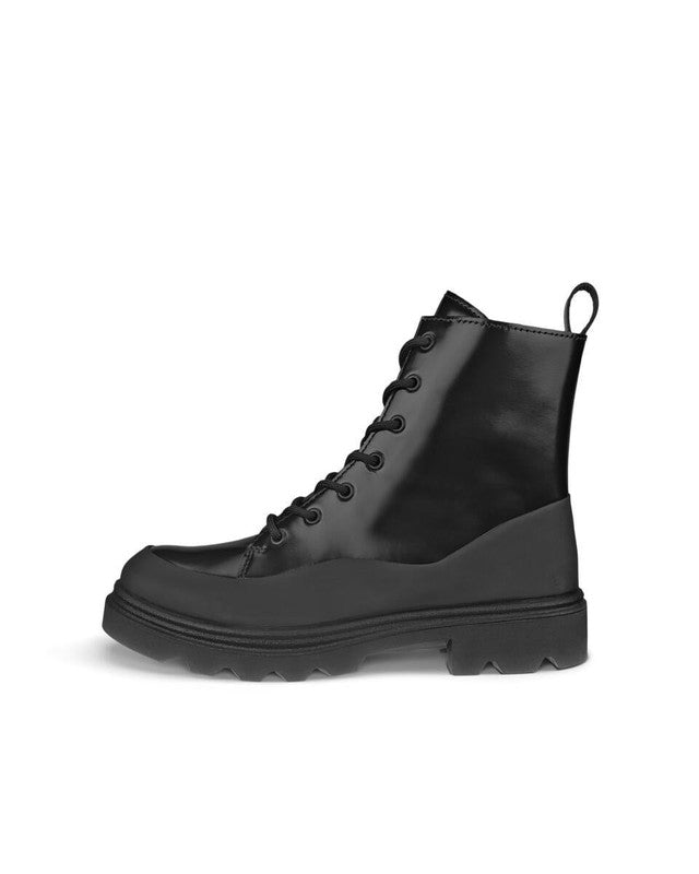 ECCO GRAINER W BLACK WOMEN CASUAL BOOTS BLACK