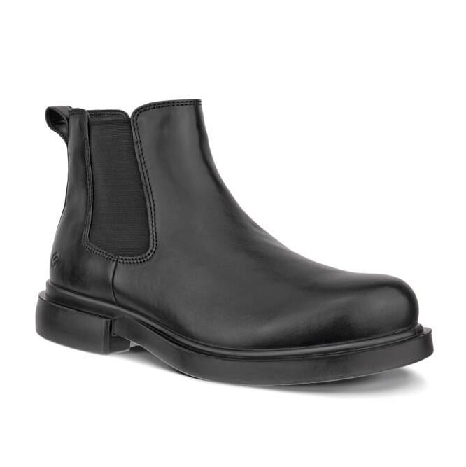 ECCO METROPOLE SEOUL M BLACK MEN CASUAL BOOTS BLACK