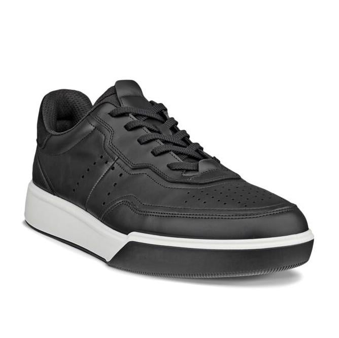 ECCO STREET COURT M BLACK MEN CASUAL SNEAKERS BLACK/BLACK