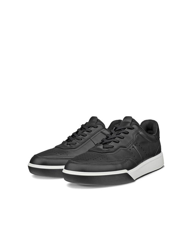 ECCO STREET COURT M BLACK MEN CASUAL SNEAKERS BLACK/BLACK