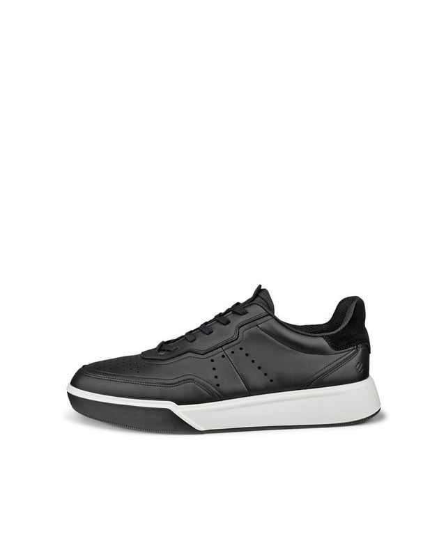ECCO STREET COURT M BLACK MEN CASUAL SNEAKERS BLACK/BLACK