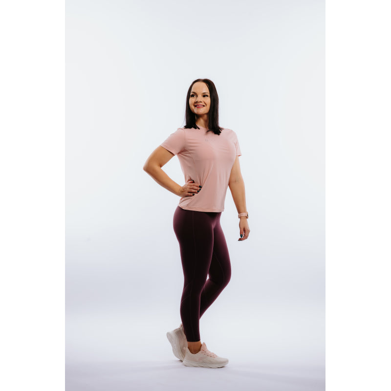 ANTA Yoga Tight Crop Pants Purple