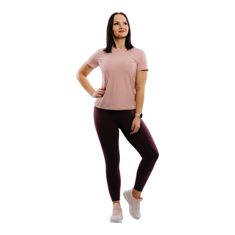 ANTA Yoga Tight Crop Pants Purple