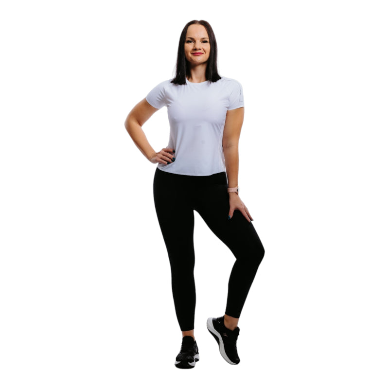 ANTA Yoga Tight Crop Pants Basic Black
