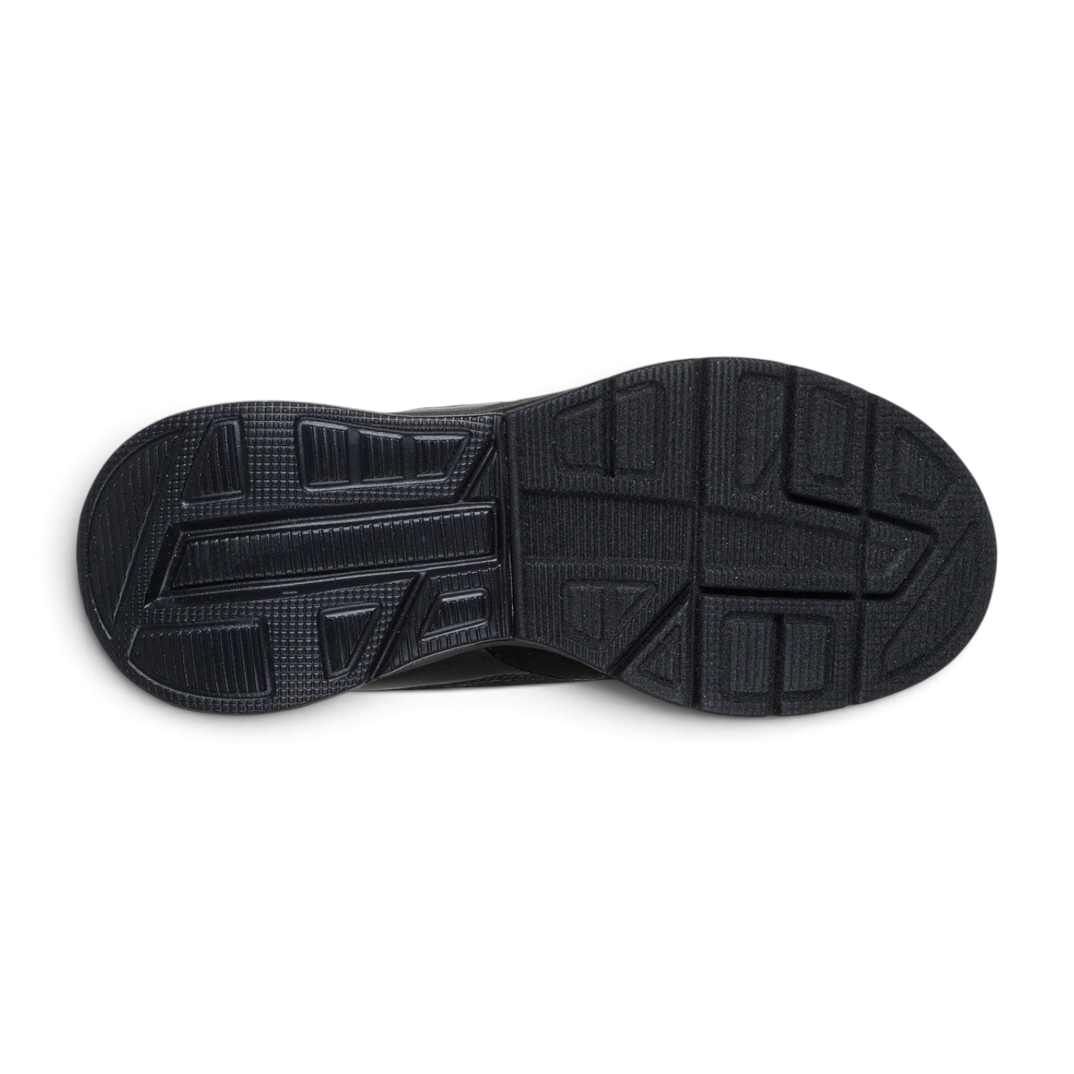 FRG Skechers BOBS Arc Waves 2.0 slip-in sneaker showing the black textured rubber outsole tread pattern