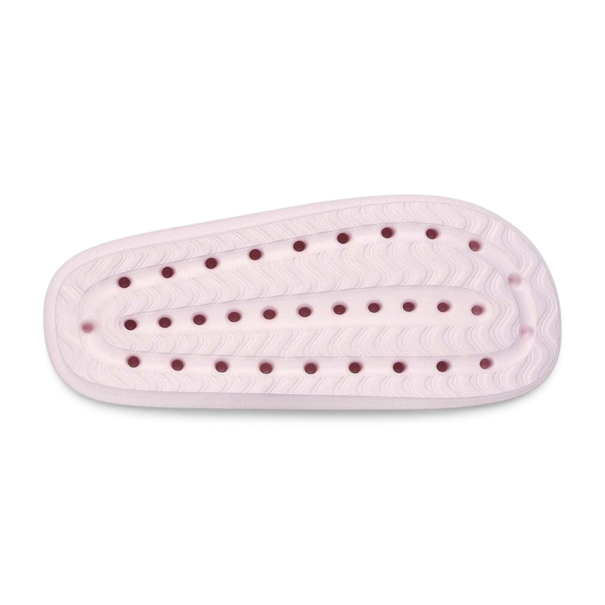 FRG Skechers Foamies Arch Fit Horizon Wind Down blush pink slide sandal footbed with arch support and ventilation