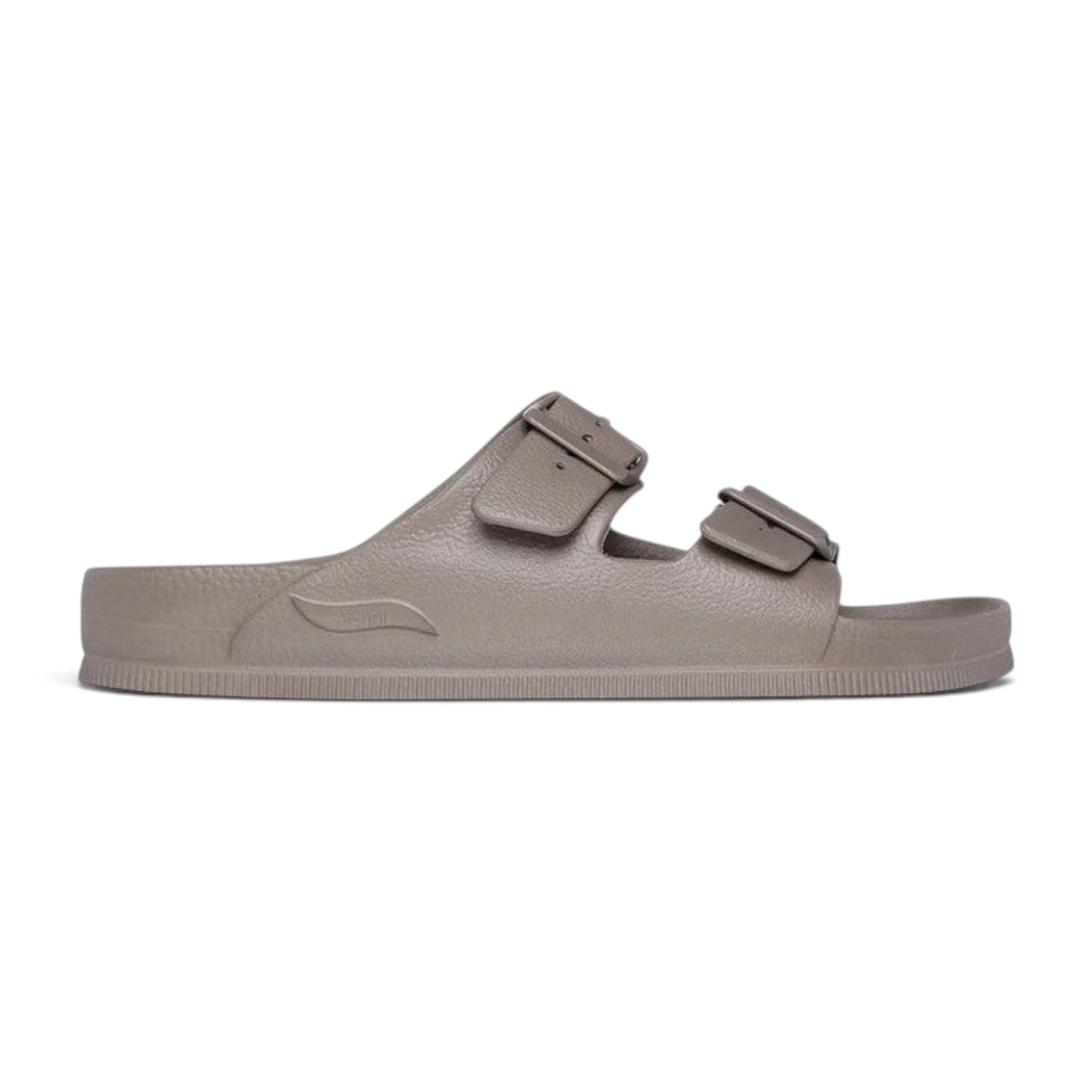 FRG Skechers Foamies Arch Fit Cali Surf water-friendly taupe slide sandals with dual adjustable buckle straps