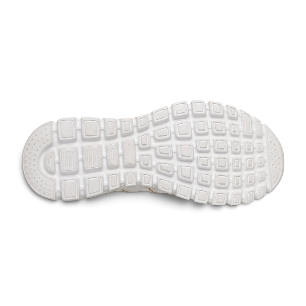 FRG Skechers Graceful Purecrush sneaker white rubber outsole with textured grip pattern