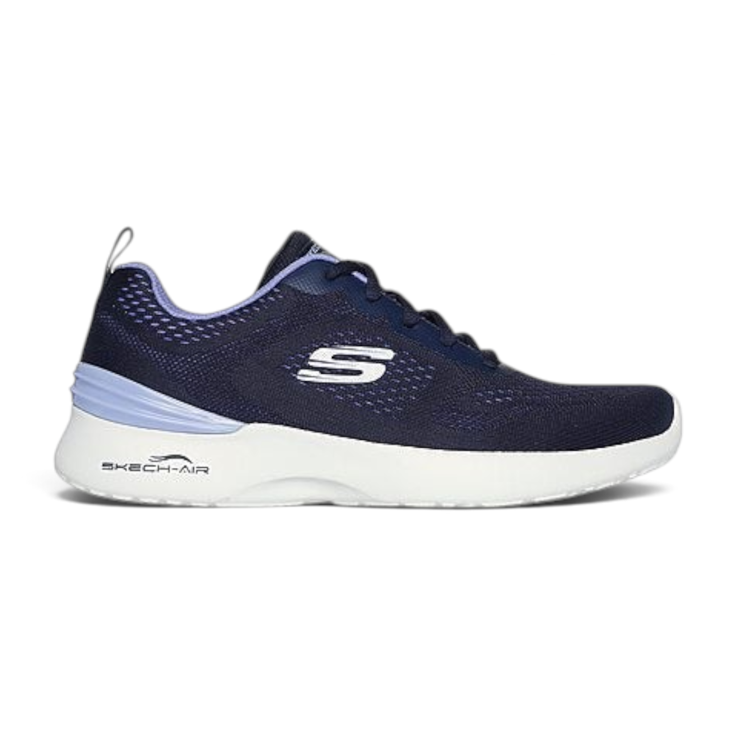 FRG Skechers Skech-Air Dynamight navy athletic shoe with breathable mesh upper and white air-cushioned midsole