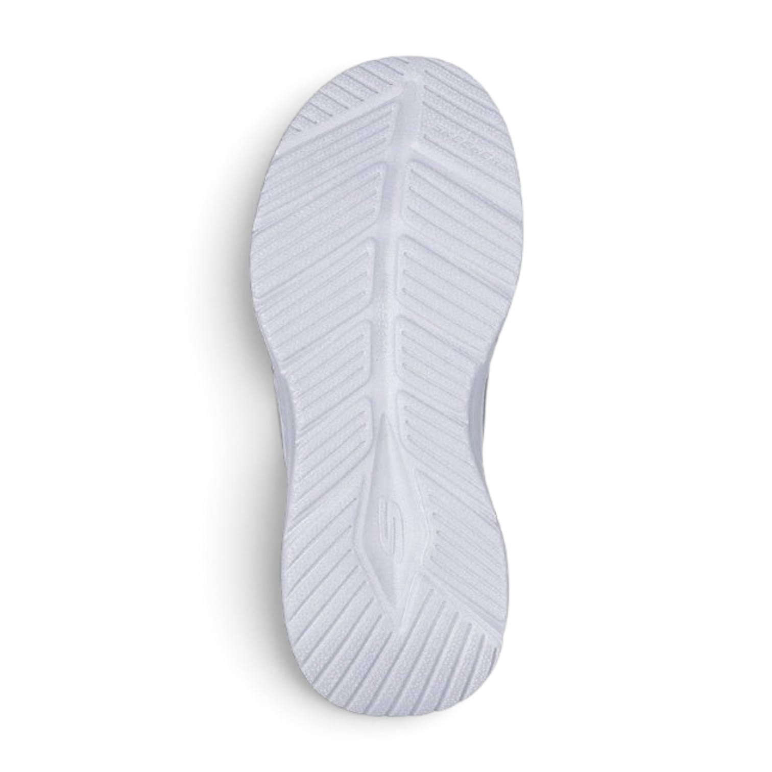 FRG Skechers Vapor Foam sandal outsole in gray and blue with a textured tread pattern for traction
