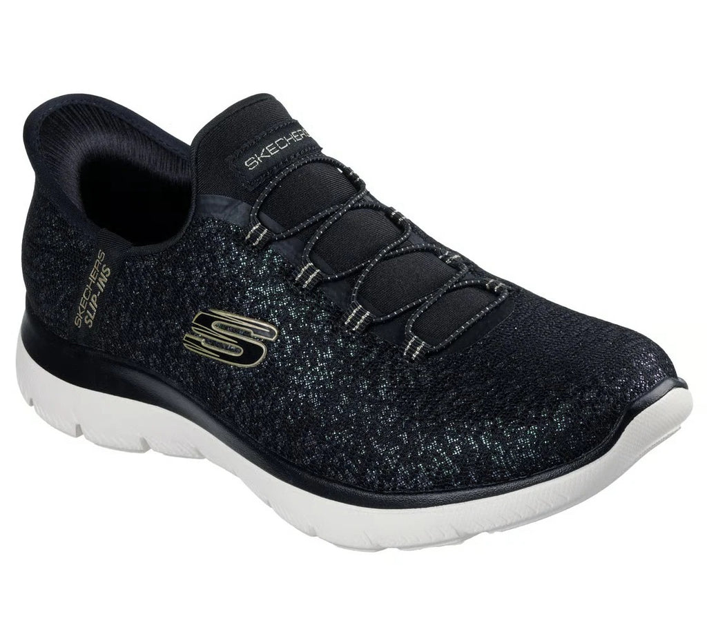Skechers Summits Lunar Glow Black Gold