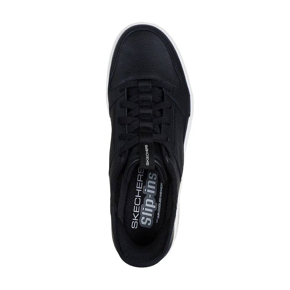 Skechers SPORT COURT 92 - DISTOWN Black Knit