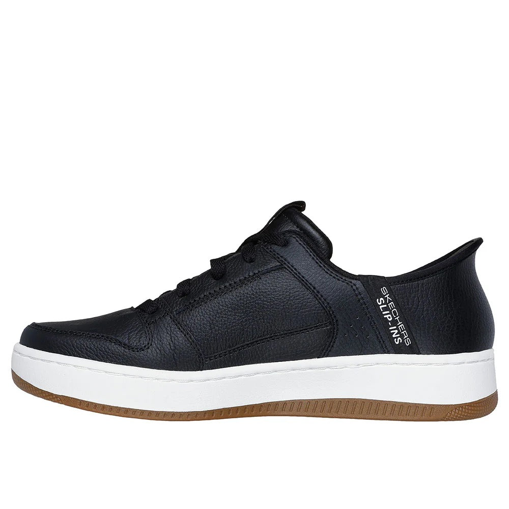 Skechers SPORT COURT 92 - DISTOWN Black Knit
