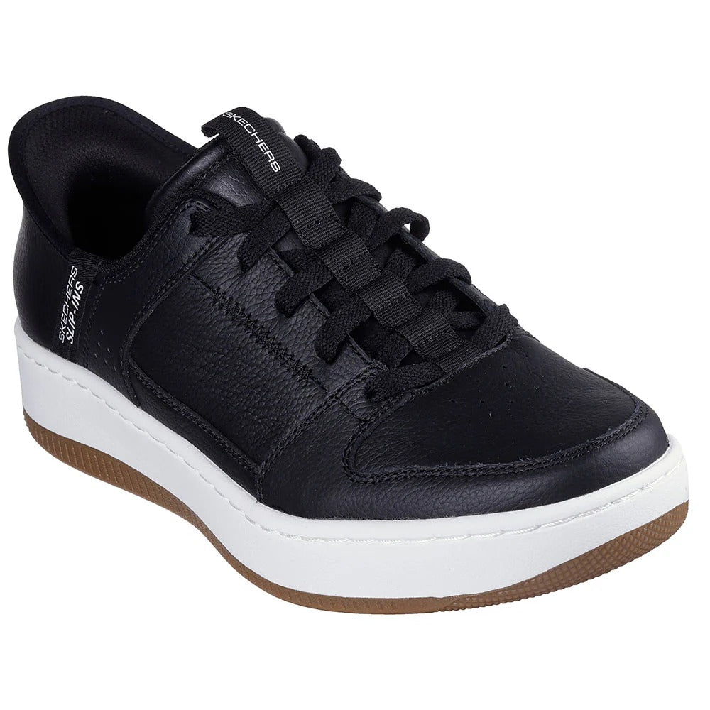 Skechers SPORT COURT 92 - DISTOWN Black Knit