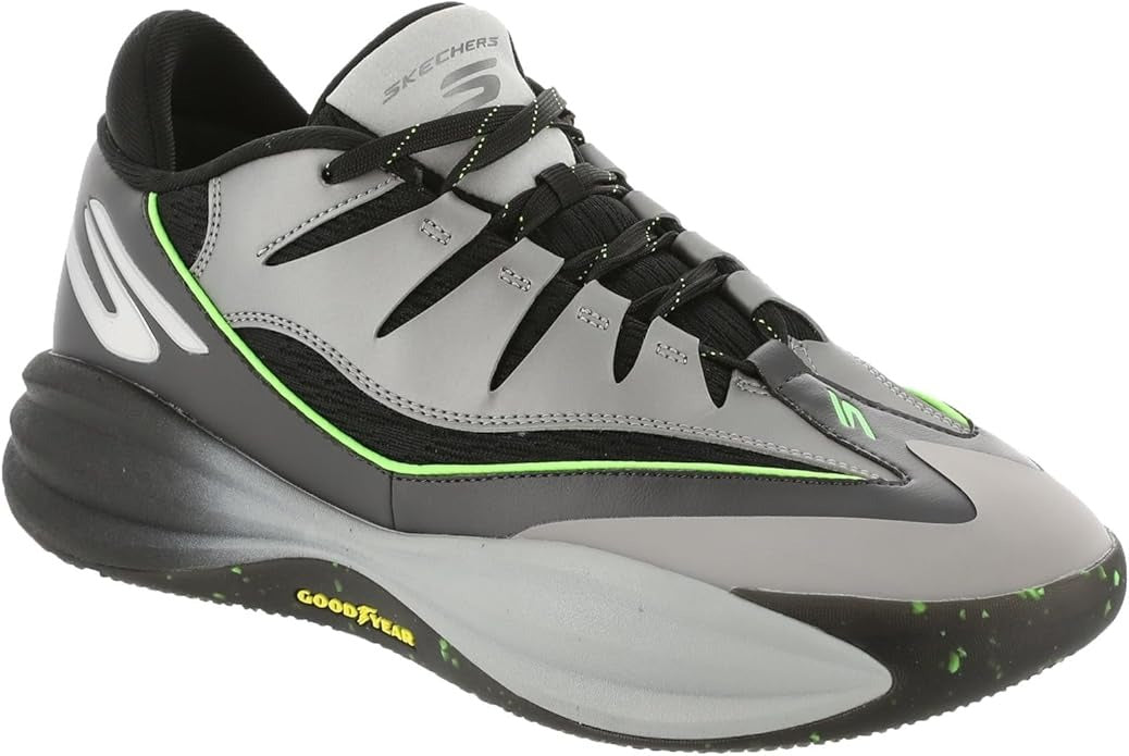 Skechers SKX B-Lite Charcoal/Black/Lime