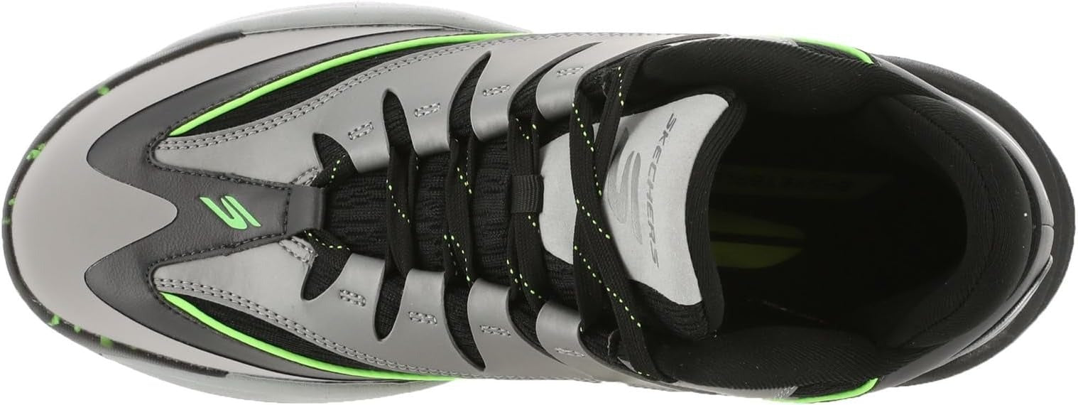 Skechers SKX B-Lite Charcoal/Black/Lime