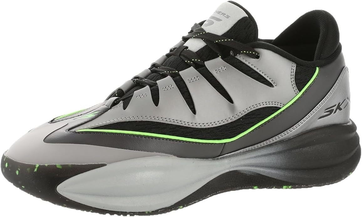 Skechers SKX B-Lite Charcoal/Black/Lime