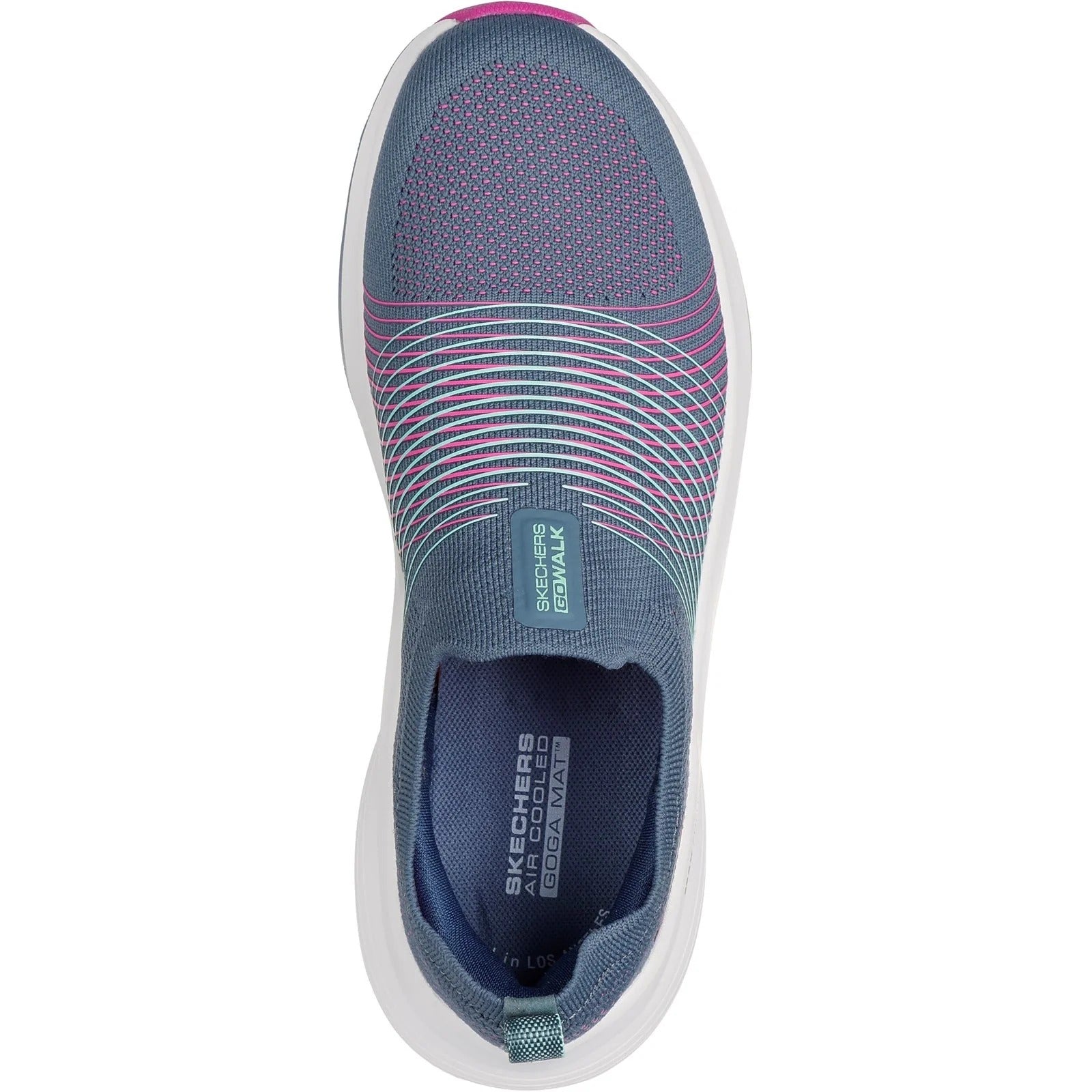Skechers Go Walk Max Walker Sally Charcoal Purple