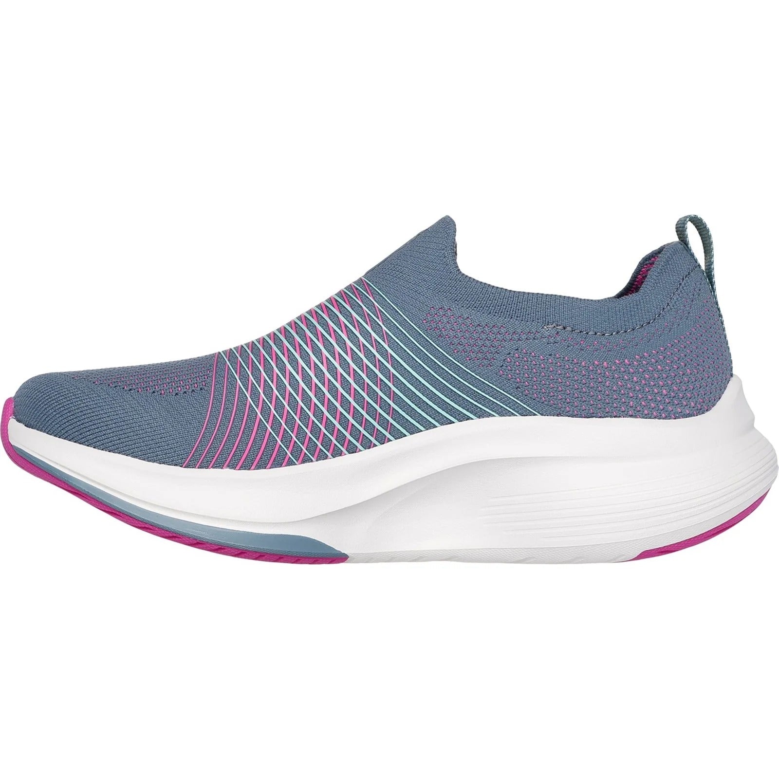 Skechers Go Walk Max Walker Sally Charcoal Purple