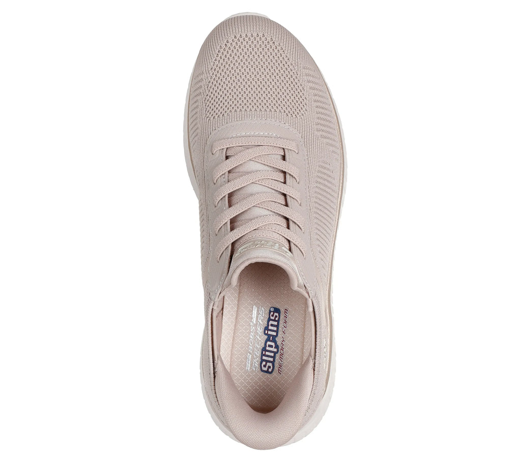 Skechers BOBS Squad Chaos Natural/Gold