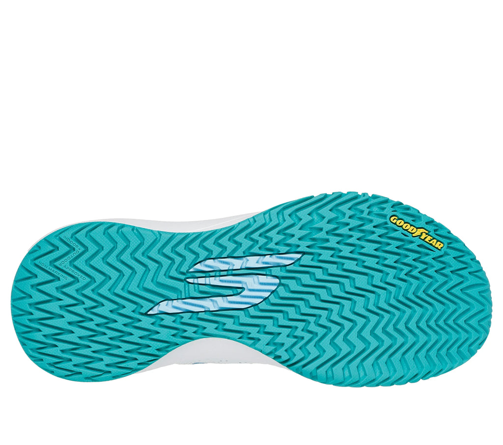 SKECHERS VIPER COURT RALLY White Light Blue