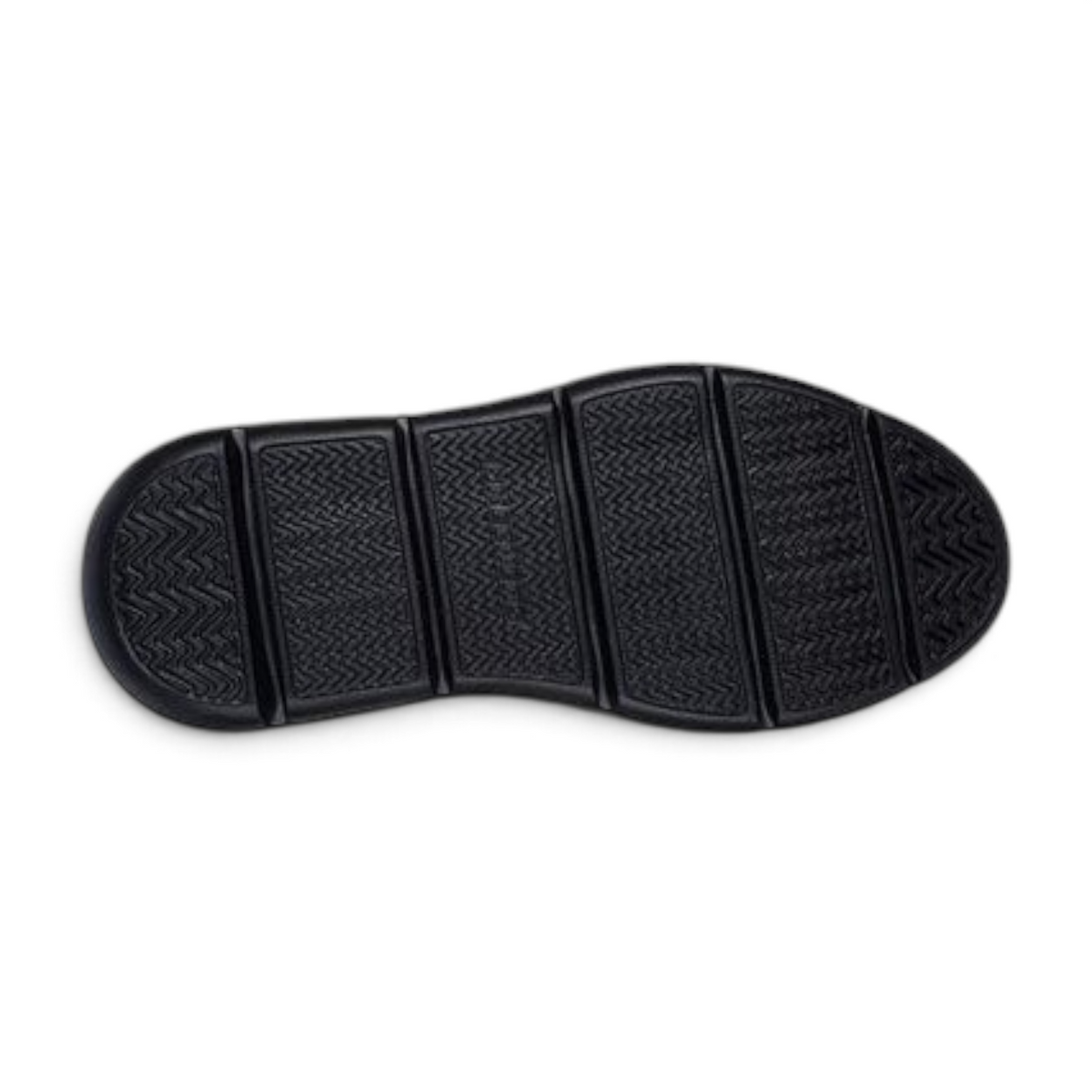 FRG Skechers Garza Palma black shoe outsole with textured tread pattern for traction