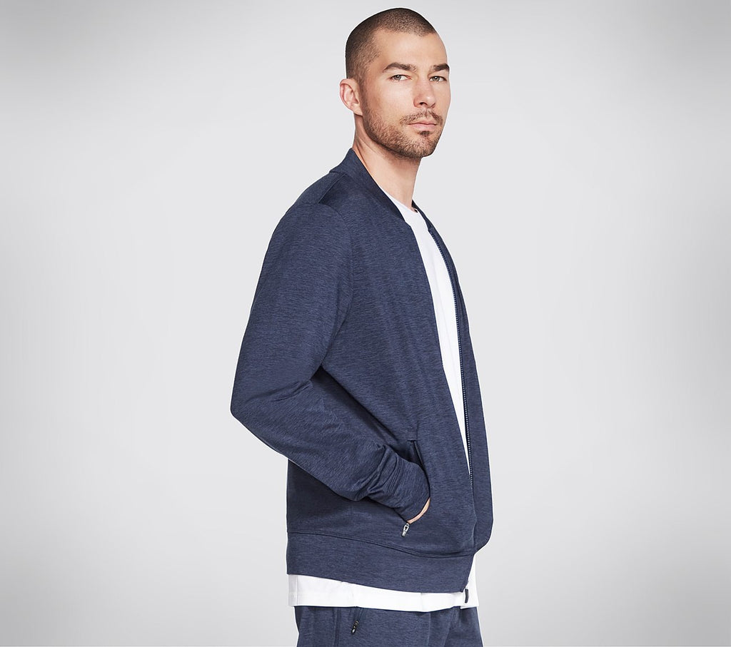 MEN'S KNIT FULL ZIP JACKET