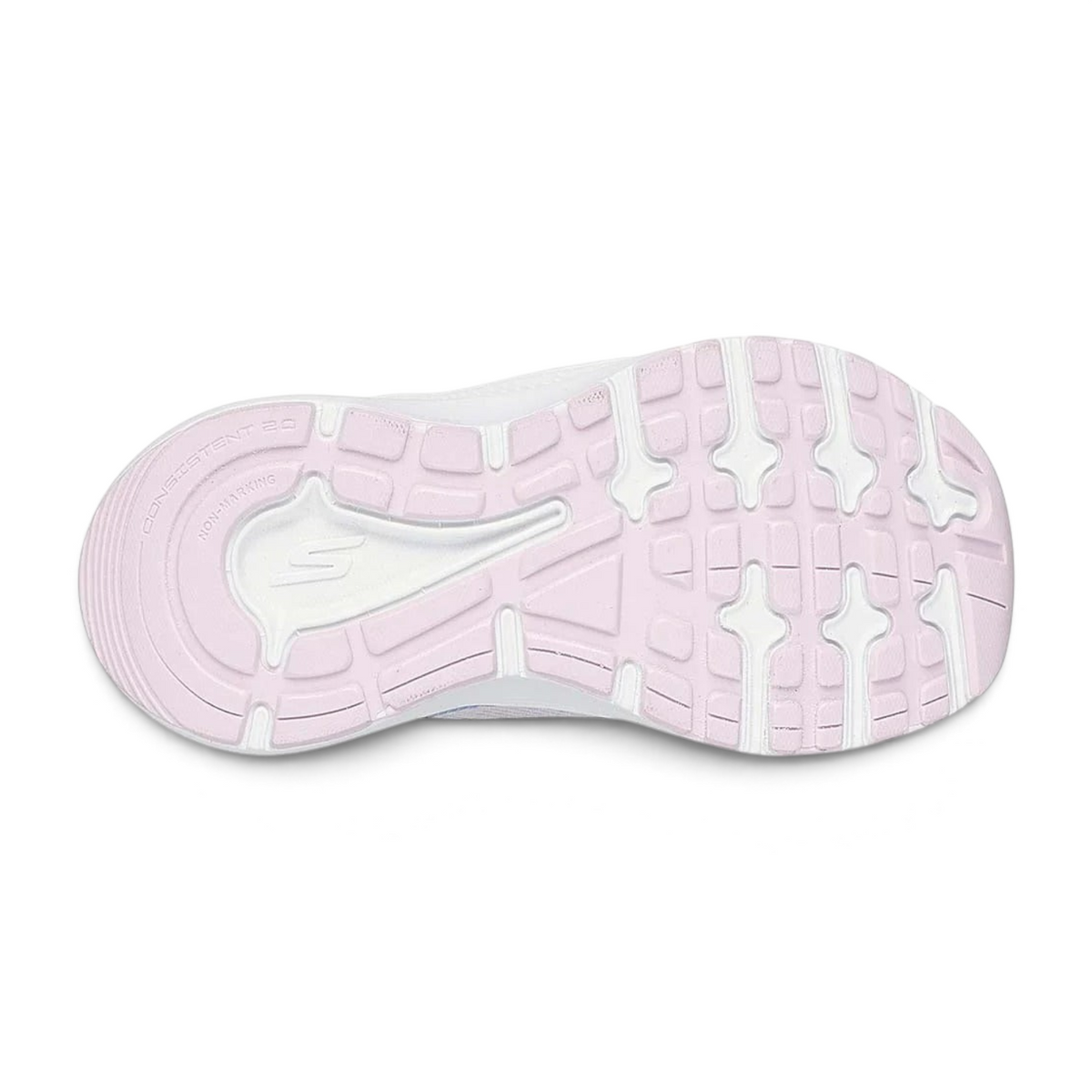 FRG GO RUN CONSISTENT 2.0 - HI LUXE running shoe featuring a white and light pink non-marking rubber outsole