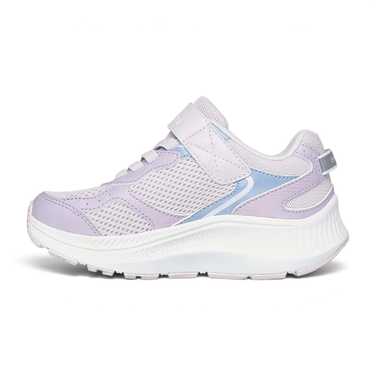 FRG GO RUN CONSISTENT 2.0 HI LUXE sneakers in light purple and white mesh with a hook-and-loop strap closure