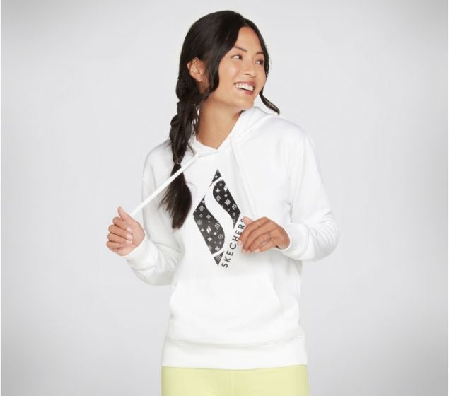 WOMEN'S KNIT PULLOVER HOODIE