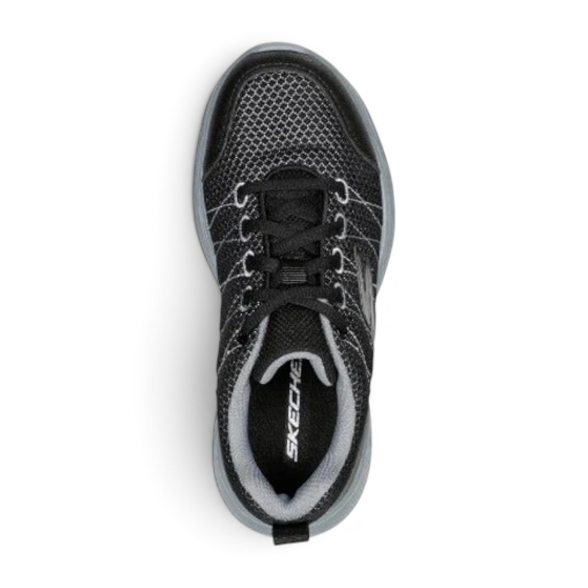 FRG SNAP SPRINT 2.0 black and grey mesh athletic sneaker with lace-up closure and cushioned collar