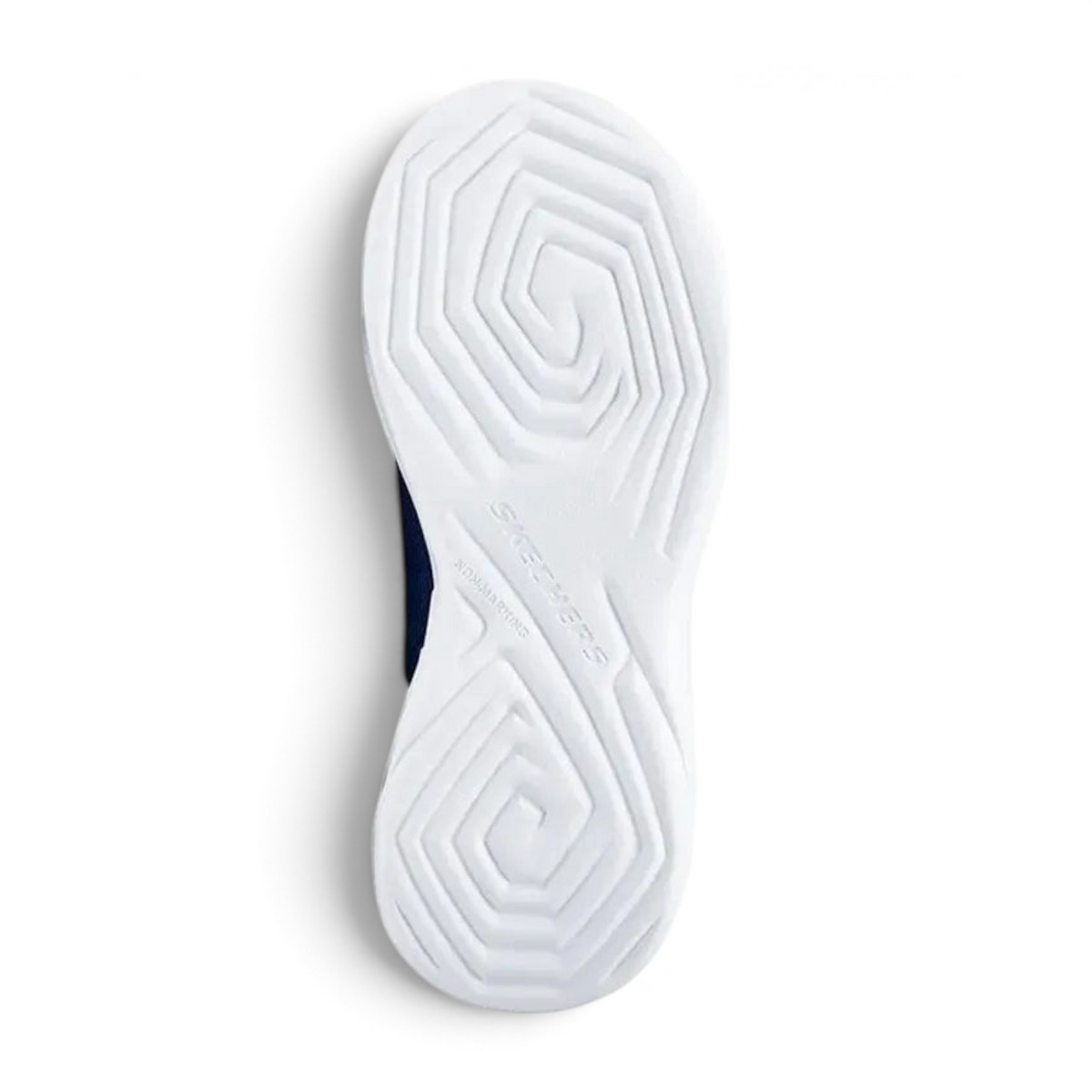 FRG MAZEMATICS sneaker featuring a white non-marking rubber outsole with a unique geometric maze tread pattern