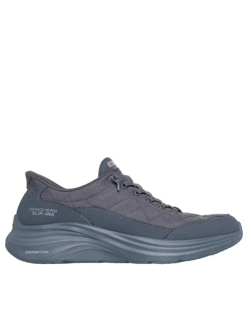 Skechers Sports Cozy Fit Slip-Ins Sneakers Contour Foam - Charcoal