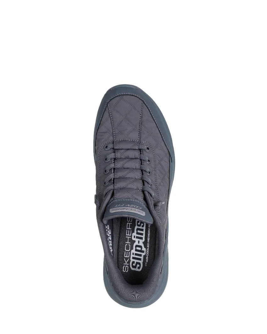Skechers Sports Cozy Fit Slip-Ins Sneakers Contour Foam - Charcoal