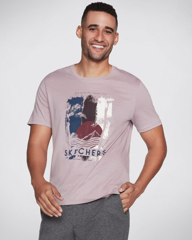 Skechers Endeavour Tee Taupe Lavender