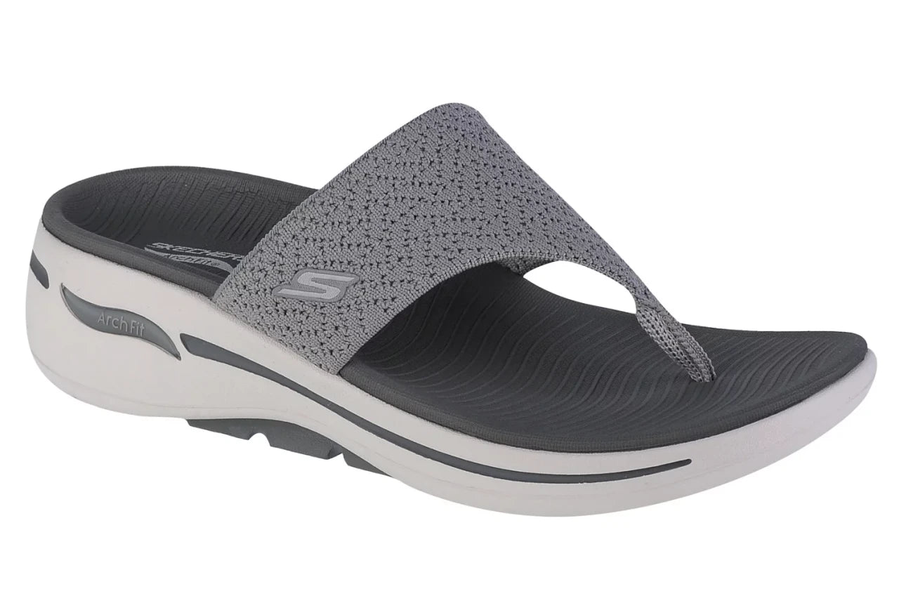 Skechers GO Walk Arch Fit Sandal Weekender Gray