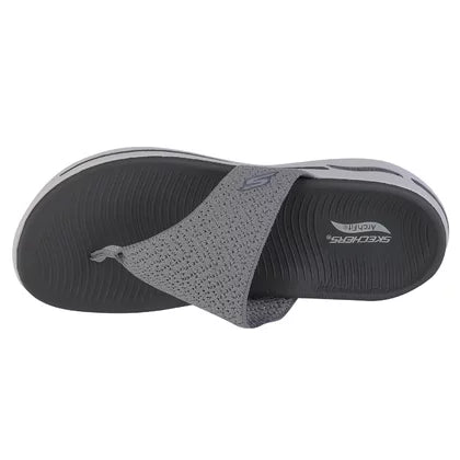 Skechers GO Walk Arch Fit Sandal Weekender Gray
