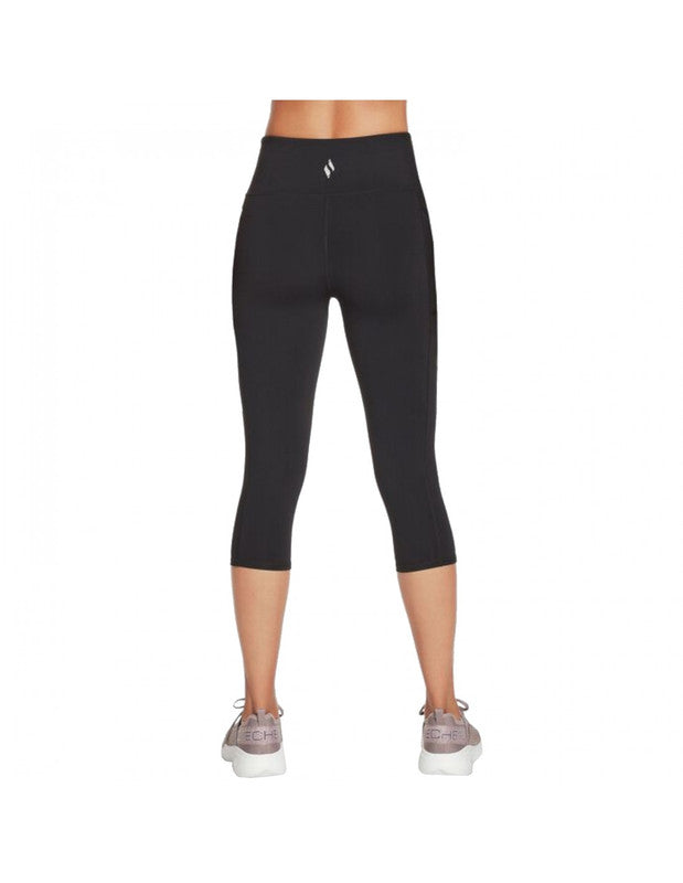 Skechers WOMEN'S KNIT CAPRI LEGGING Black