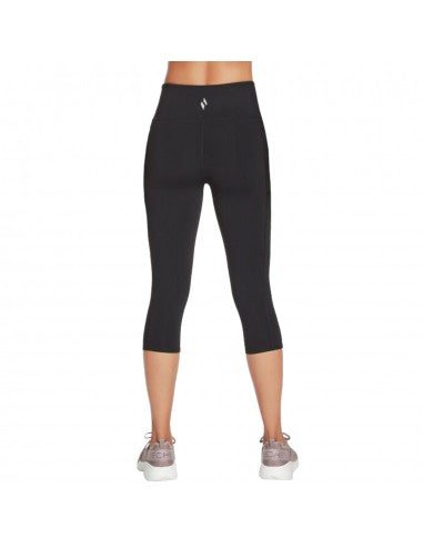 Skechers WOMEN'S KNIT CAPRI LEGGING Black