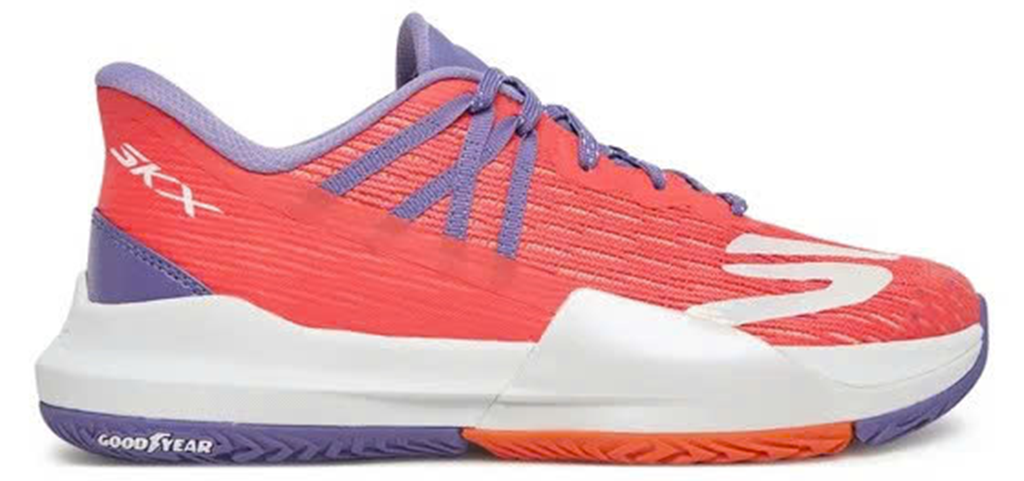 Skechers Slip-Ins Tennis Baseline Bully Coral